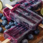 Spicy Popsicles with Blueberry
