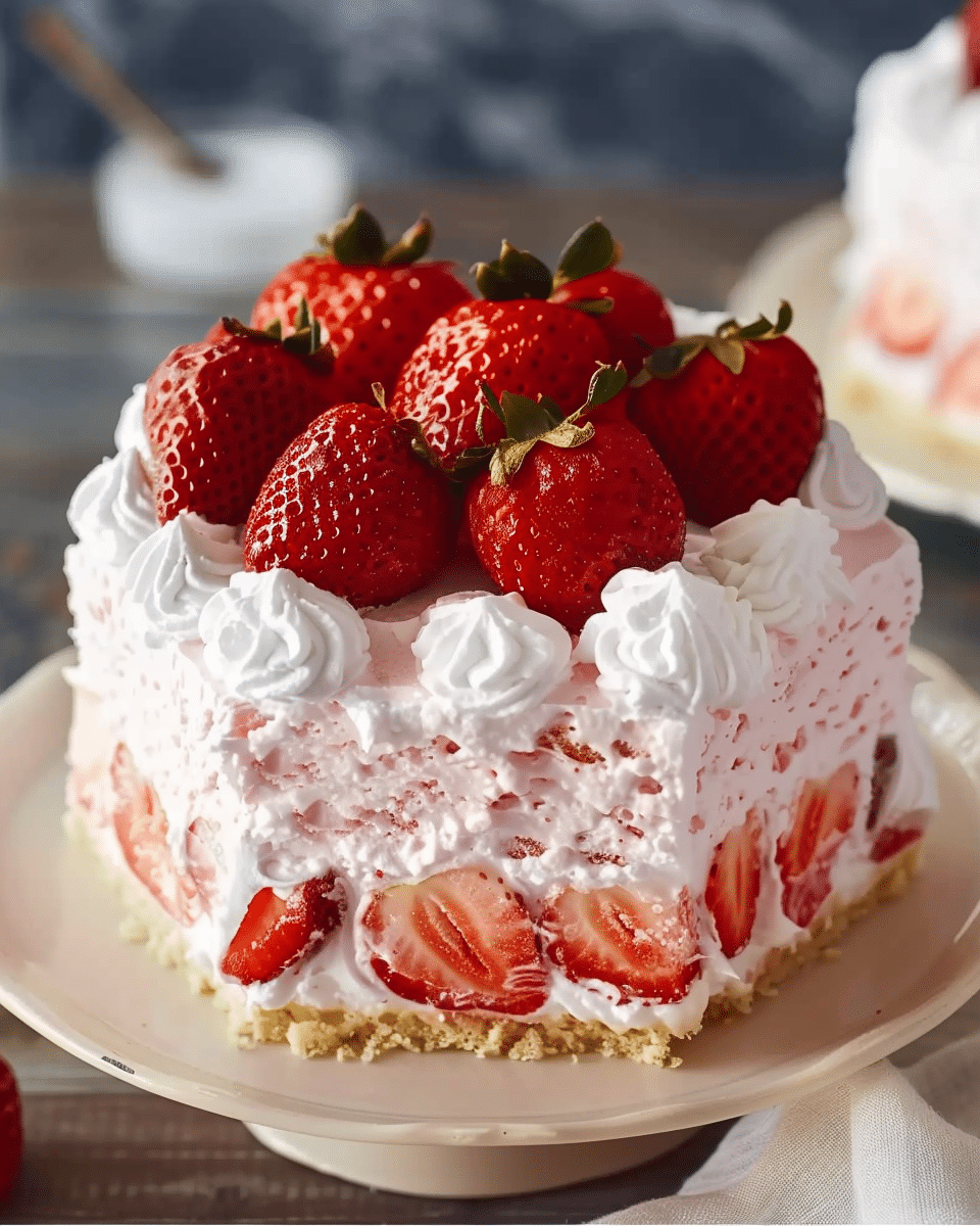 Strawberry Cloud Cake Recipe