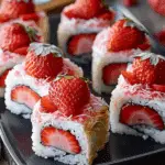 Strawberry Shortcake Sushi – A Fun Dessert Roll