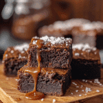 Ultimate Salted Caramel Brownie Bites