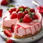 Velvet Strawberry Cheesecake: A Dreamy, Creamy Delight!