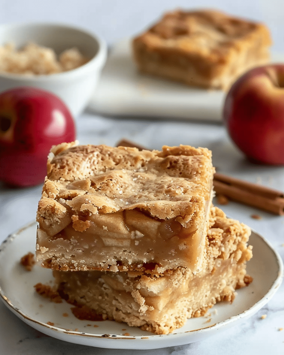 Apple Blondies