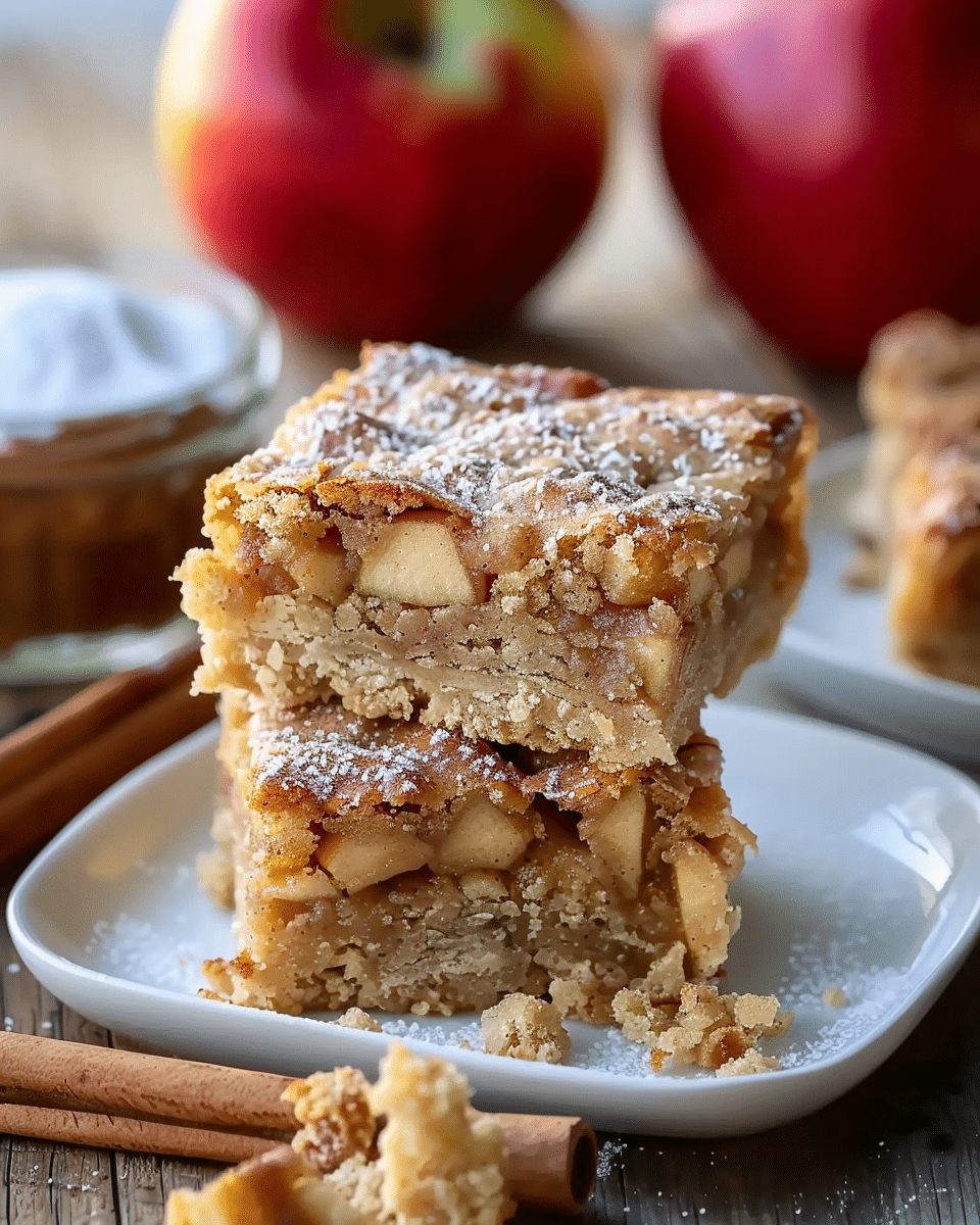 Apple Blondies