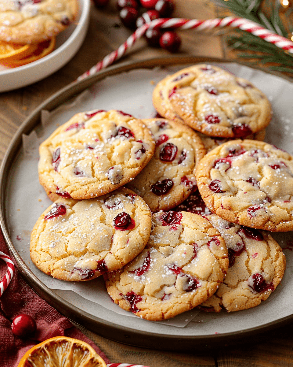Best Christmas Cranberry Orange Cookies Recipe