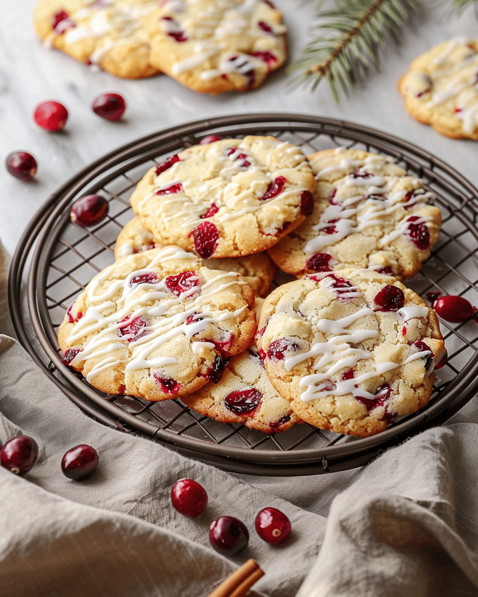 Best Christmas Cranberry Orange Cookies Recipe