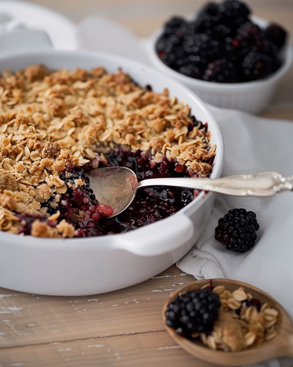 Blackberry Crisp