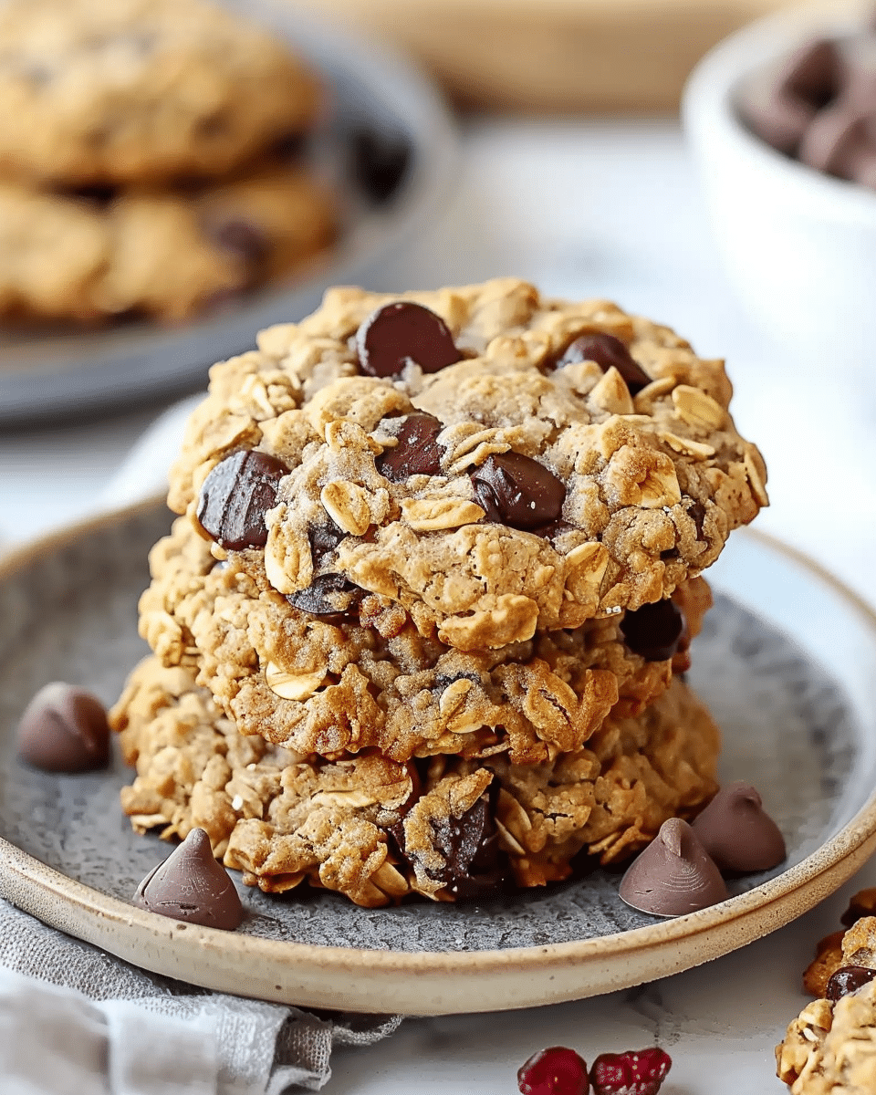 Healthy Oatmeal Breakfast Cookies