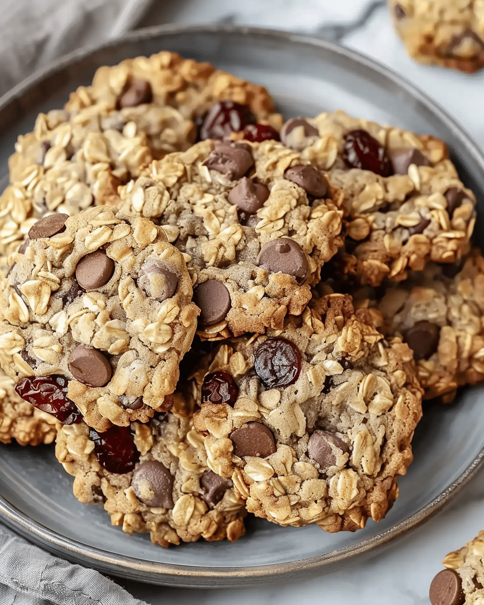 Healthy Oatmeal Breakfast Cookies