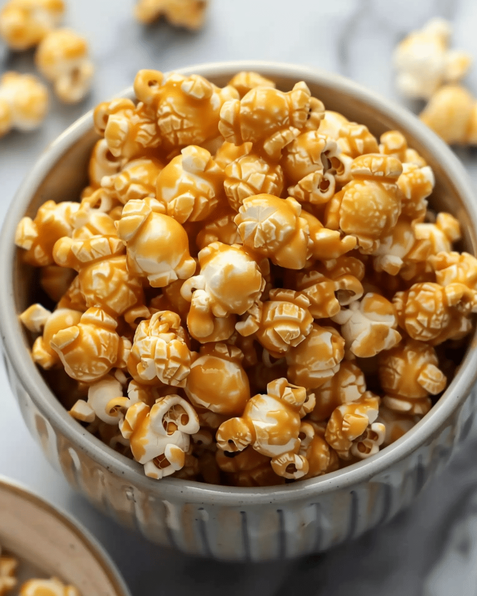 Caramel Popcorn Recipe
