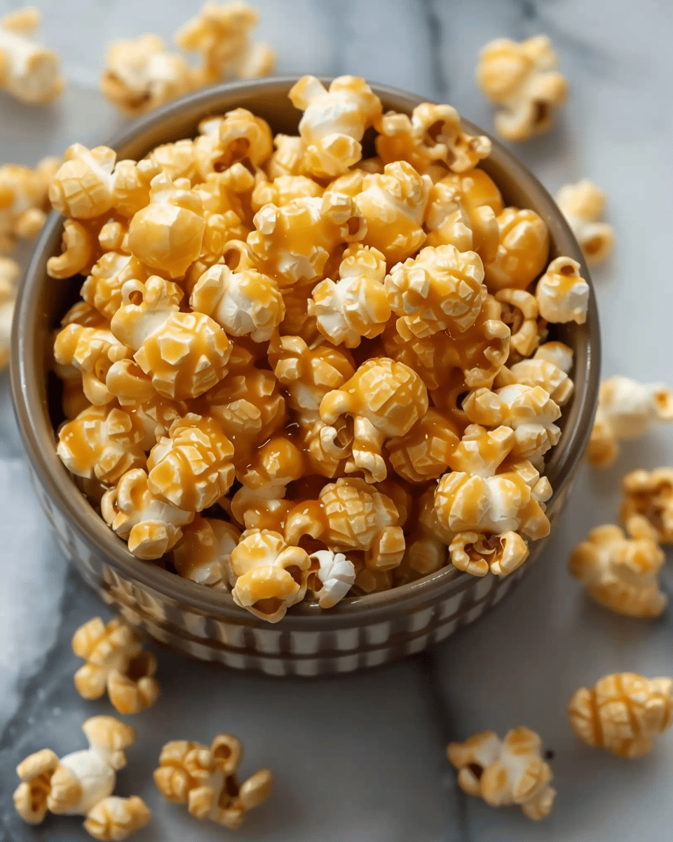 Caramel Popcorn Recipe