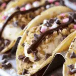 Cheesecake Cookie Dough Tacos