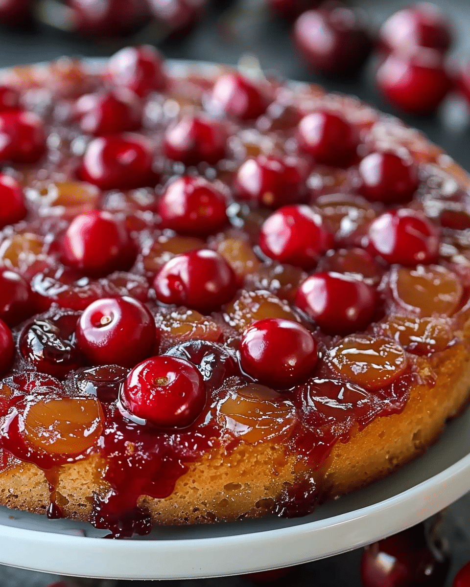 Cherry Upside-Down Cake Recipe