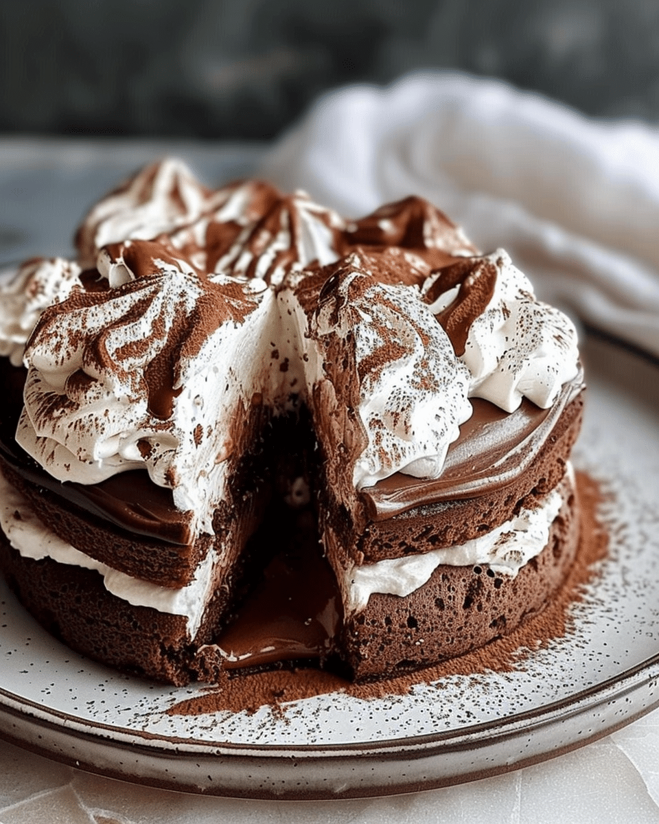 Chocolate Cloud Cake: A Dreamy Dessert That Melts in Your Mouth