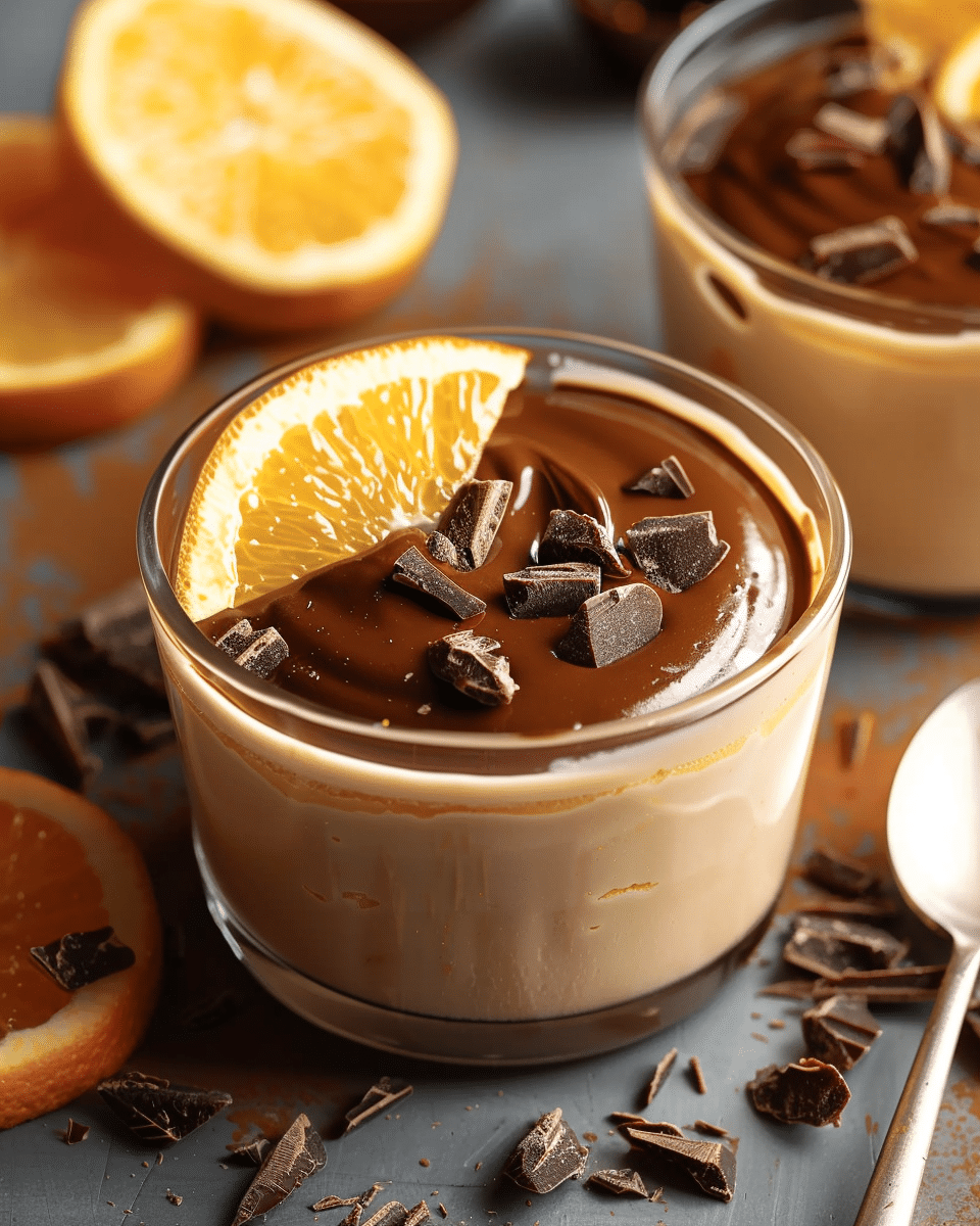 Chocolate Orange Posset