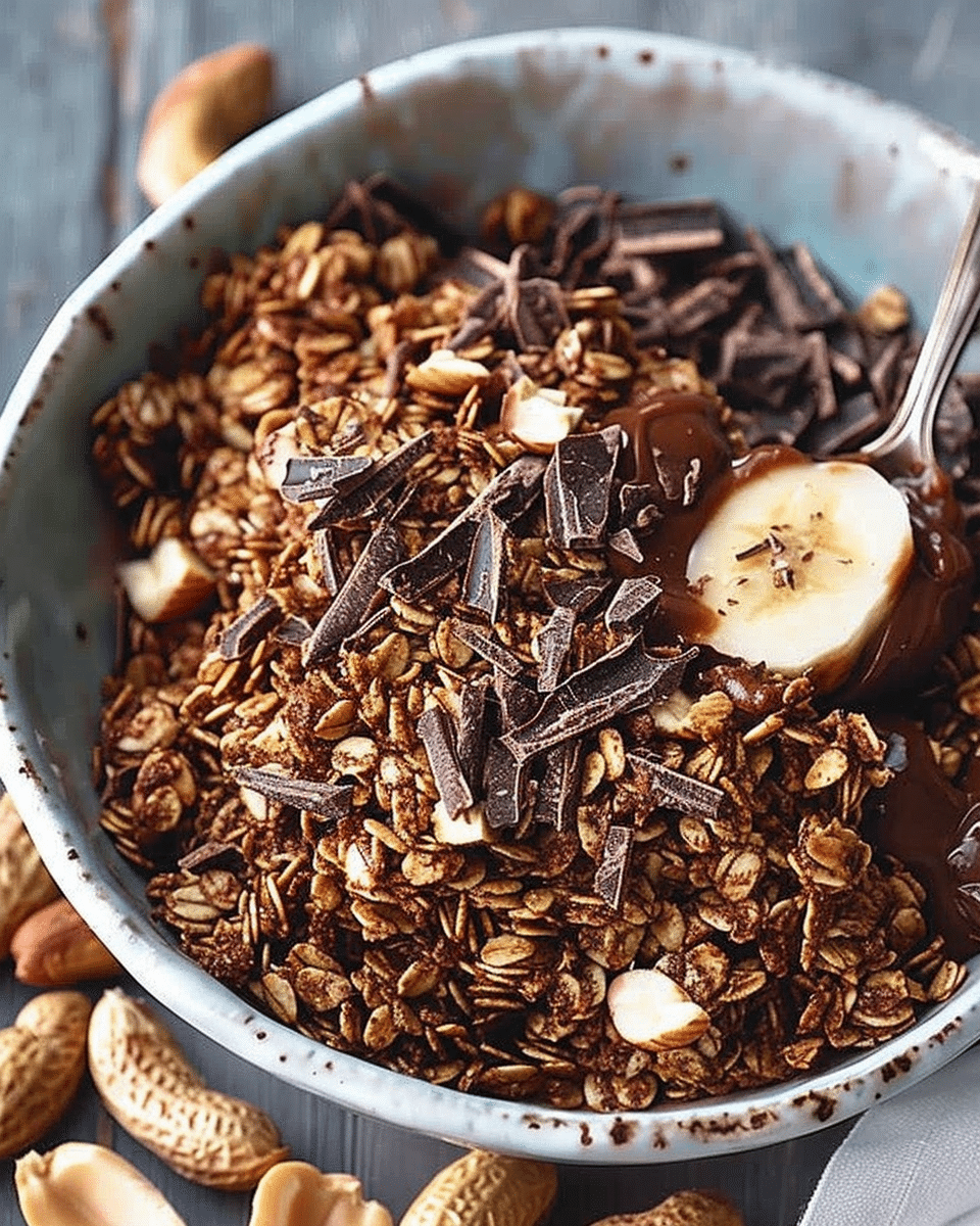 Chocolate Peanut Butter Granola: An Incredible 7-Step Breakfast Treat