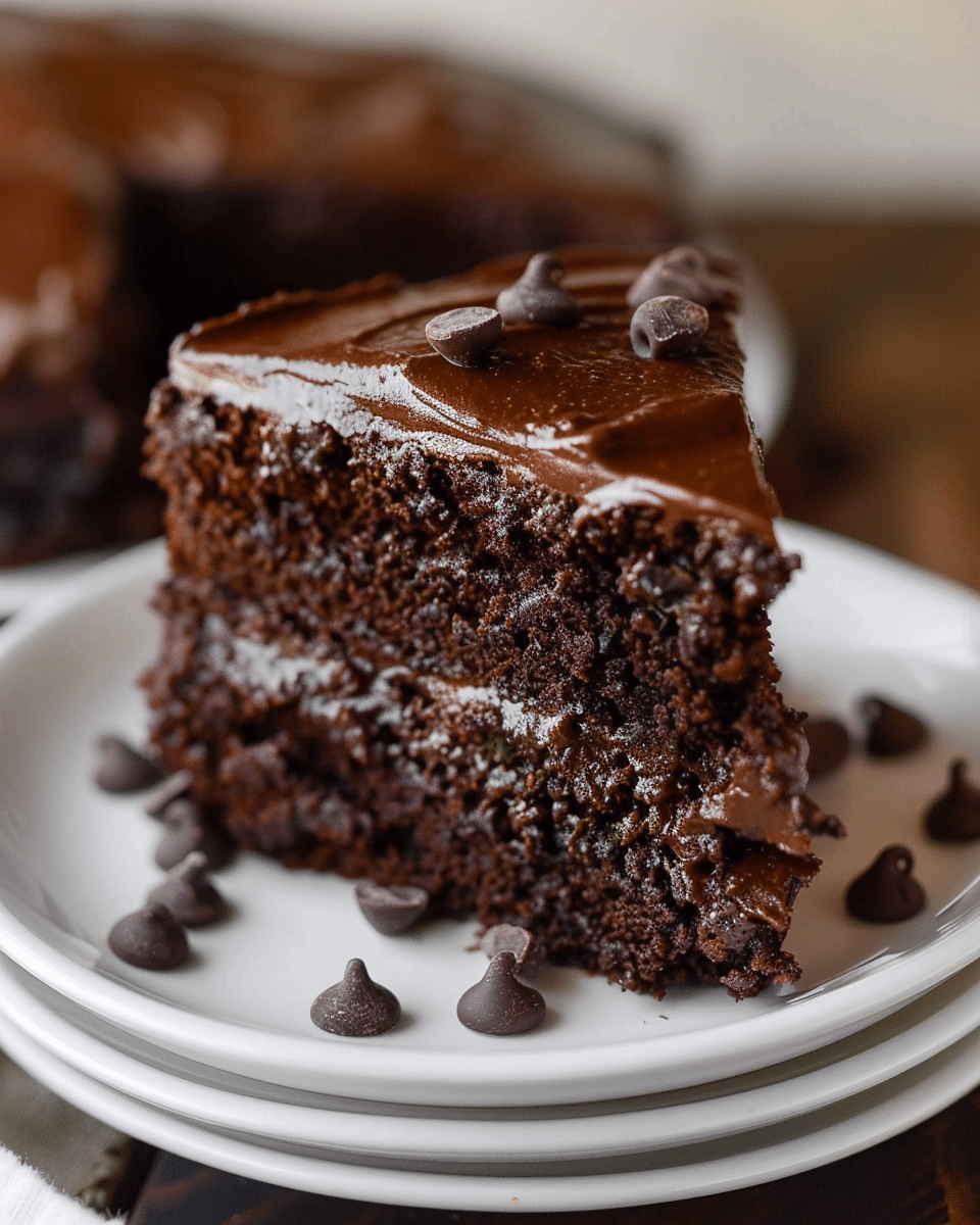 Chocolate Zucchini Cake Recipe