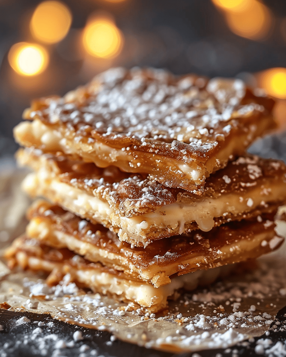 Churro Saltine Toffee: A Delightful Treat Recipe!
