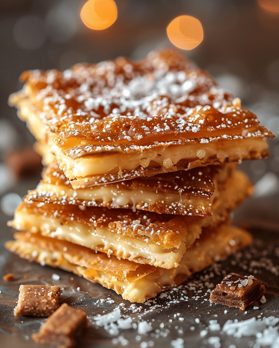 Churro Saltine Toffee: A Delightful Treat Recipe!