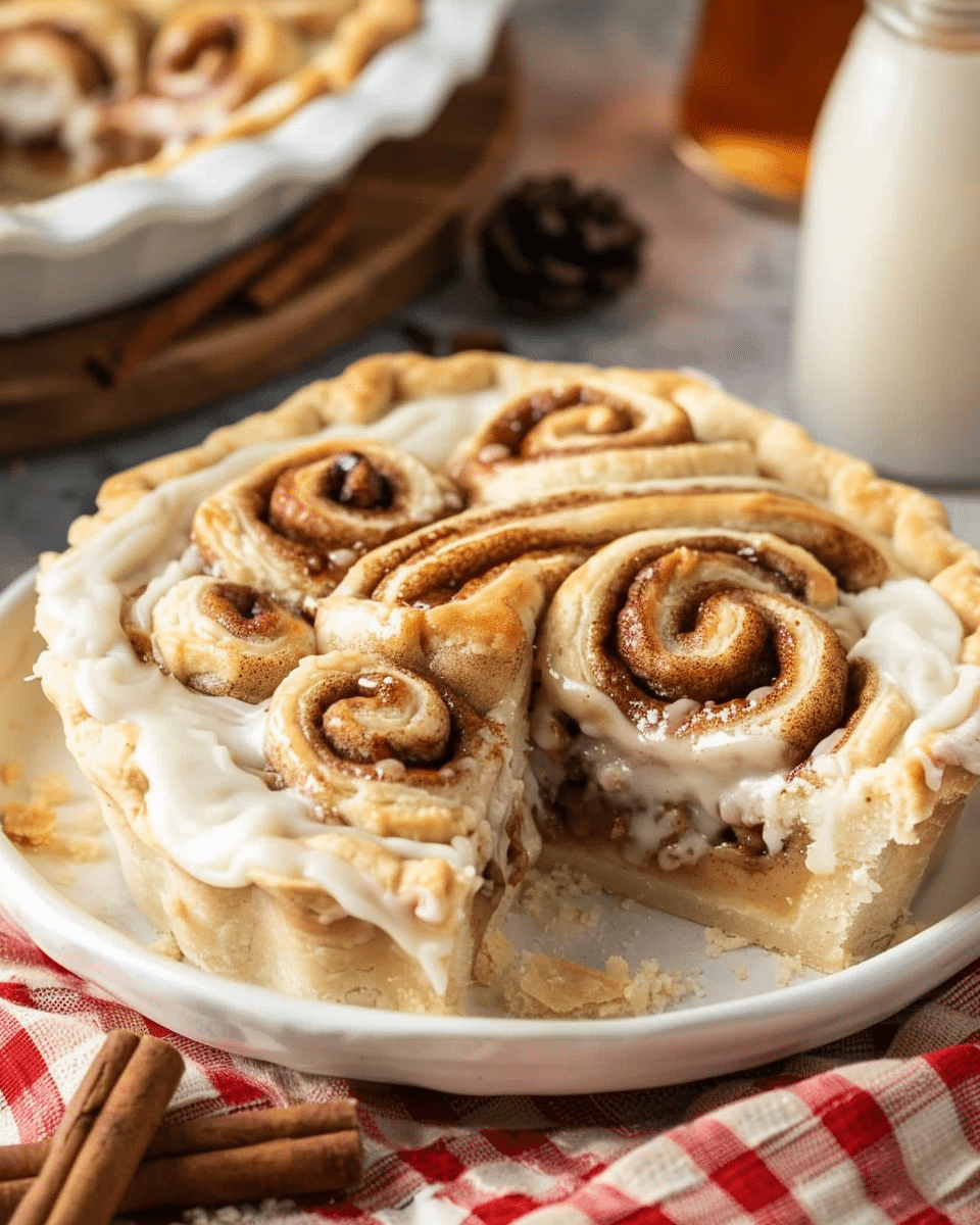 Cinnamon Roll Pie Cracker Barrel Copycat Recipe