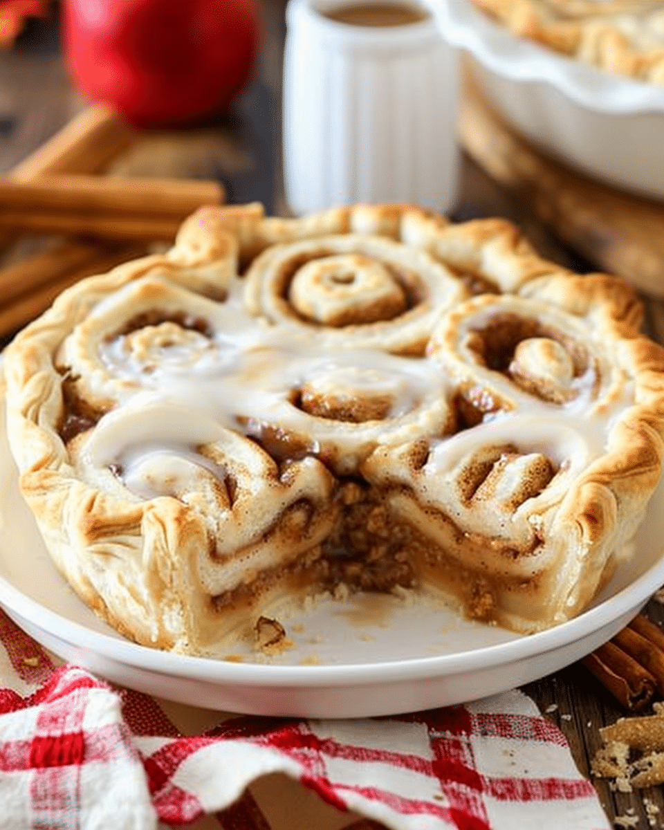 Cinnamon Roll Pie Cracker Barrel Copycat Recipe