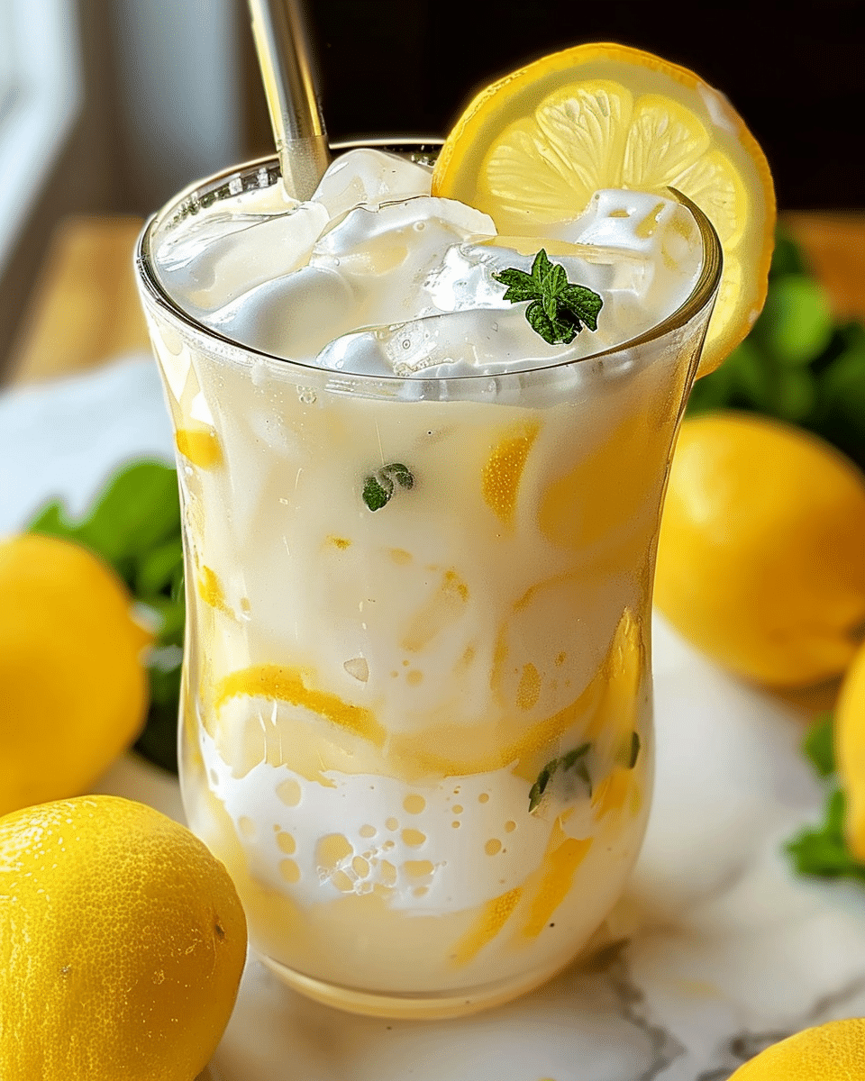 Condensed Milk Lemonade