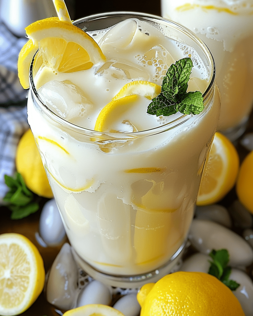 Condensed Milk Lemonade