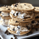 Cookie Dough Ice Cream Sandwiches