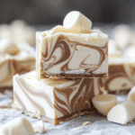 Creamy Marshmallow Swirl Fudge You Can’t Resist Making