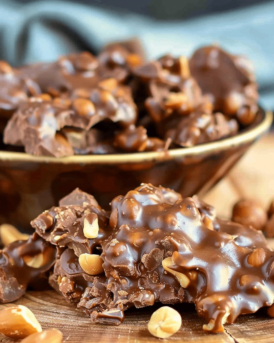 Crockpot Peanut Clusters Recipe