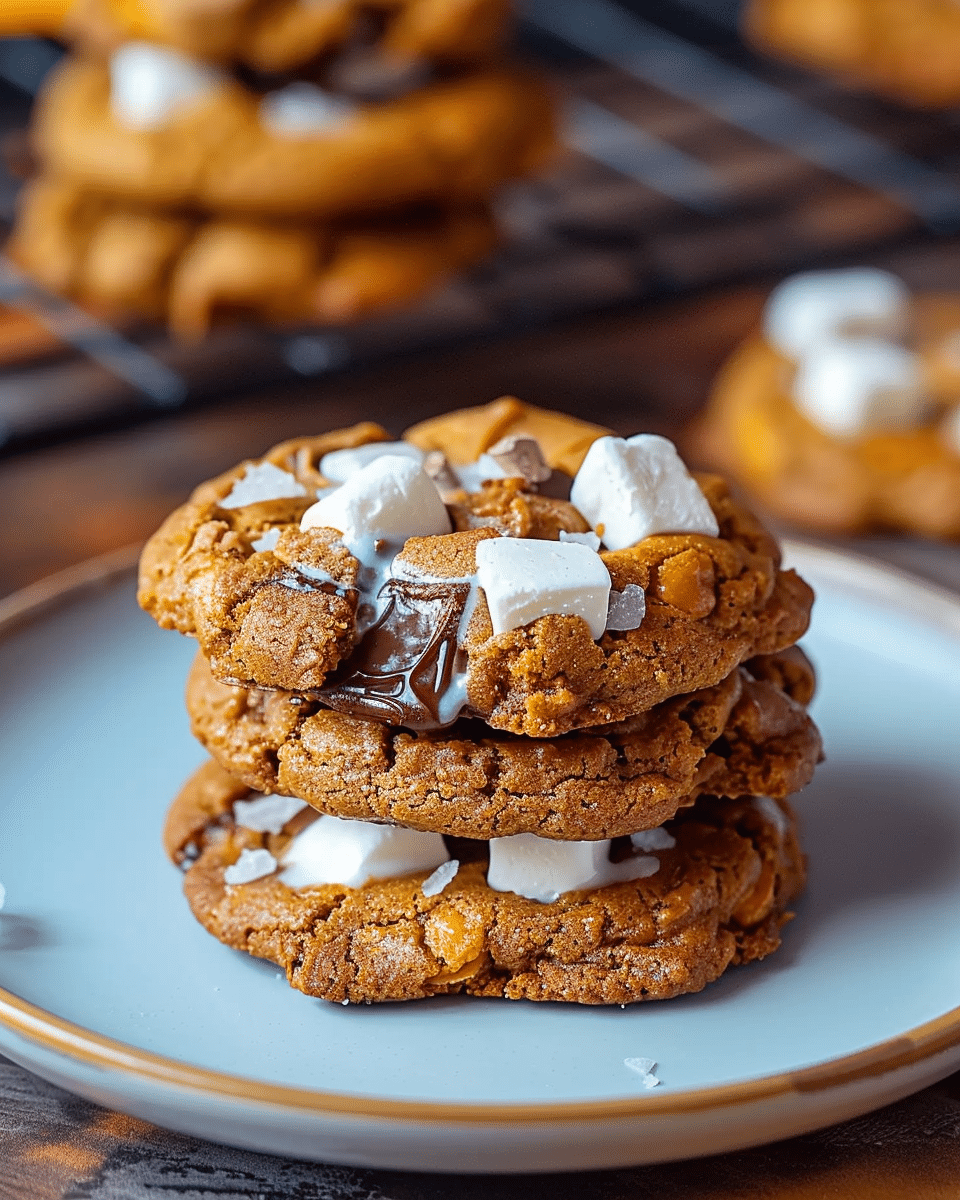 Delicious Pumpkin S’mores Cookies: The Perfect Fall Treat for Halloween