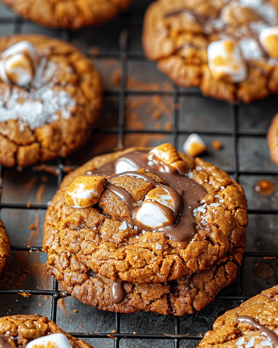 Delicious Pumpkin S’mores Cookies: The Perfect Fall Treat for Halloween