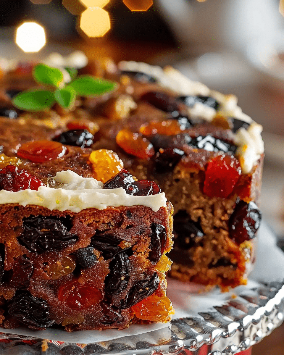 Heavenly Moist Fruitcake