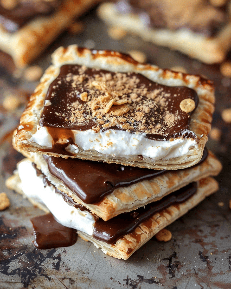Homemade S'mores Poptarts