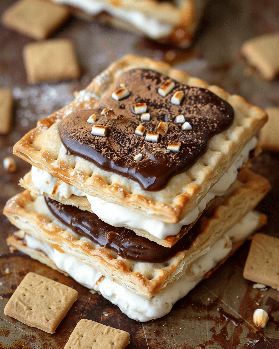 Homemade S'mores Poptarts