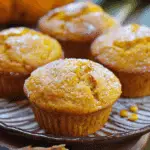 Honey Pumpkin Cornbread Muffins