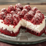 Irresistible Vampire Bite Red Velvet Cheesecake: A Spooky Halloween Showstopper