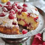 Lemon-Raspberry Coffee Cake