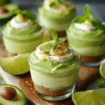 Lime Avocado Pudding Cups Recipe