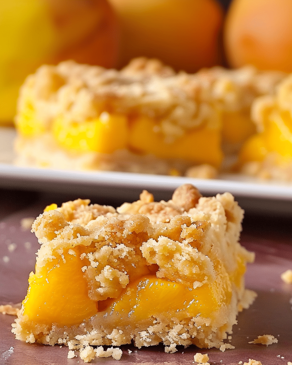 Mango Crumb Bars