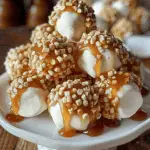 Marshmallow Caramel Crunch Balls: A Sweet Delight Awaits!