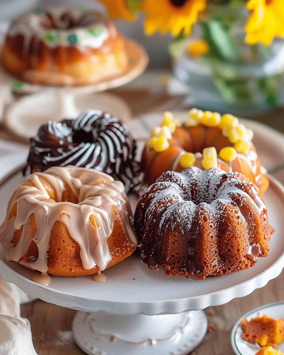 Mini Bundt Cakes