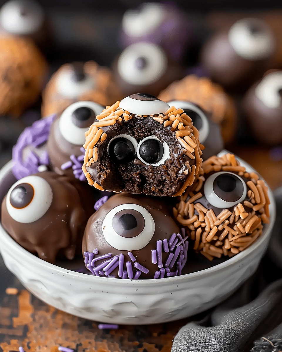 Monster Eyeballs Truffles: Create Spooky Treats Today!