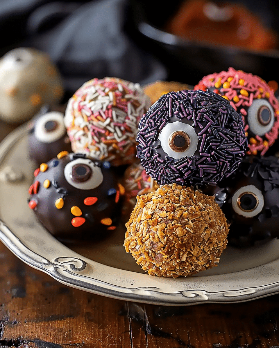 Monster Eyeballs Truffles: Create Spooky Treats Today!