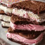 Neapolitan Ice Cream Sandwiches