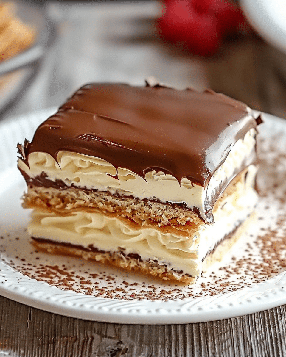 No-Bake Chocolate Eclair Cake You Can't Resist Making