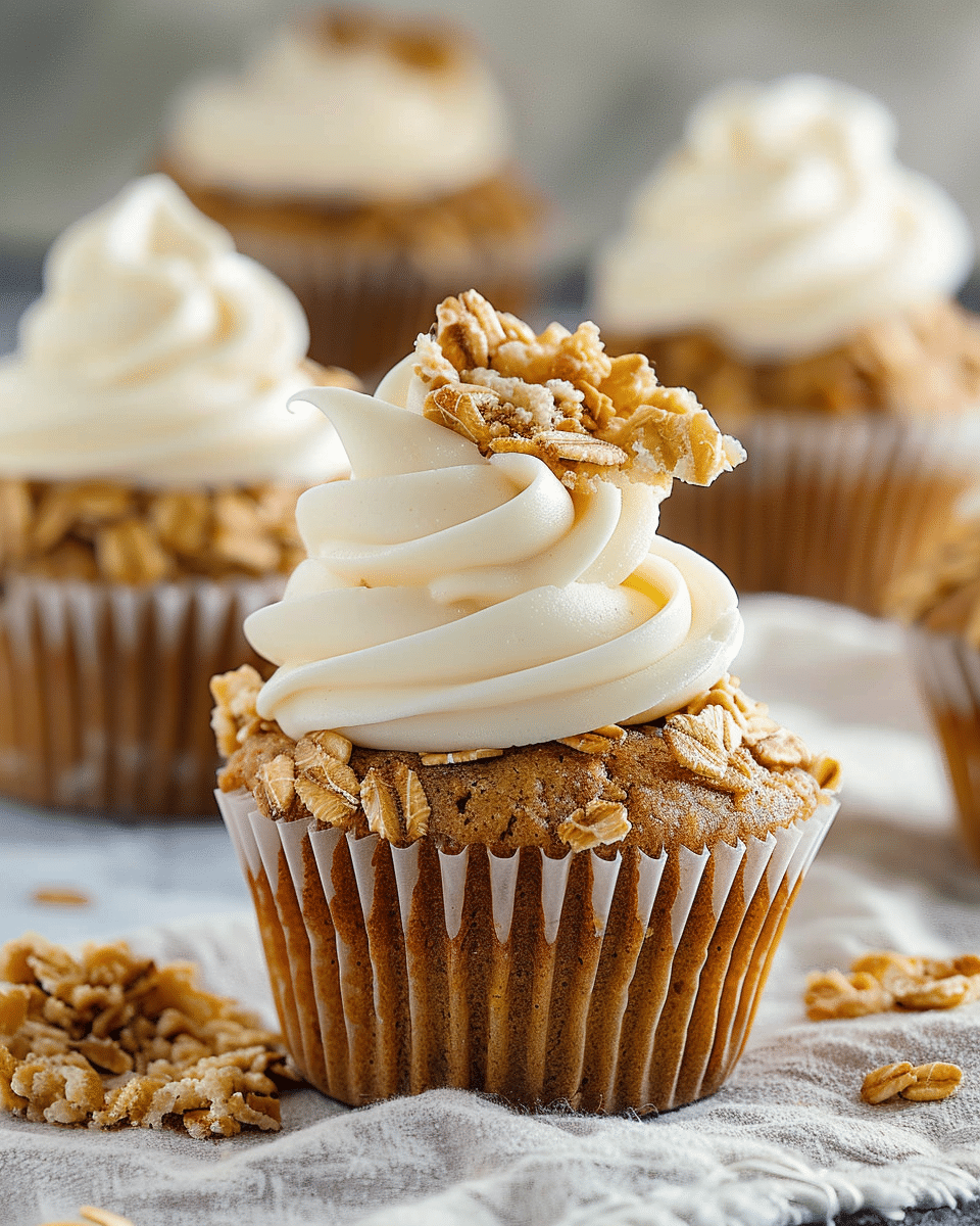 Oatmeal Pie Cupcakes