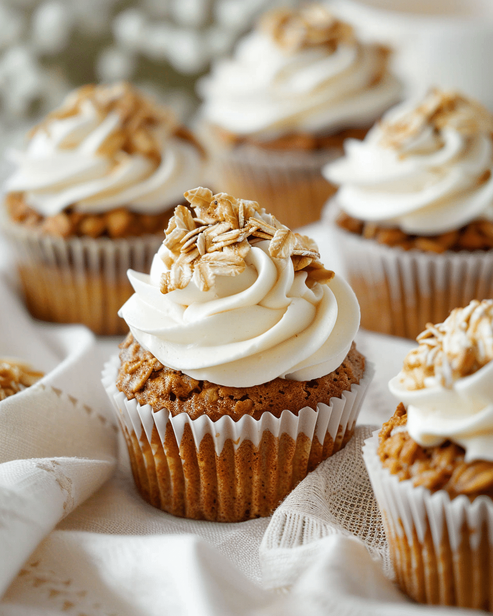 Oatmeal Pie Cupcakes
