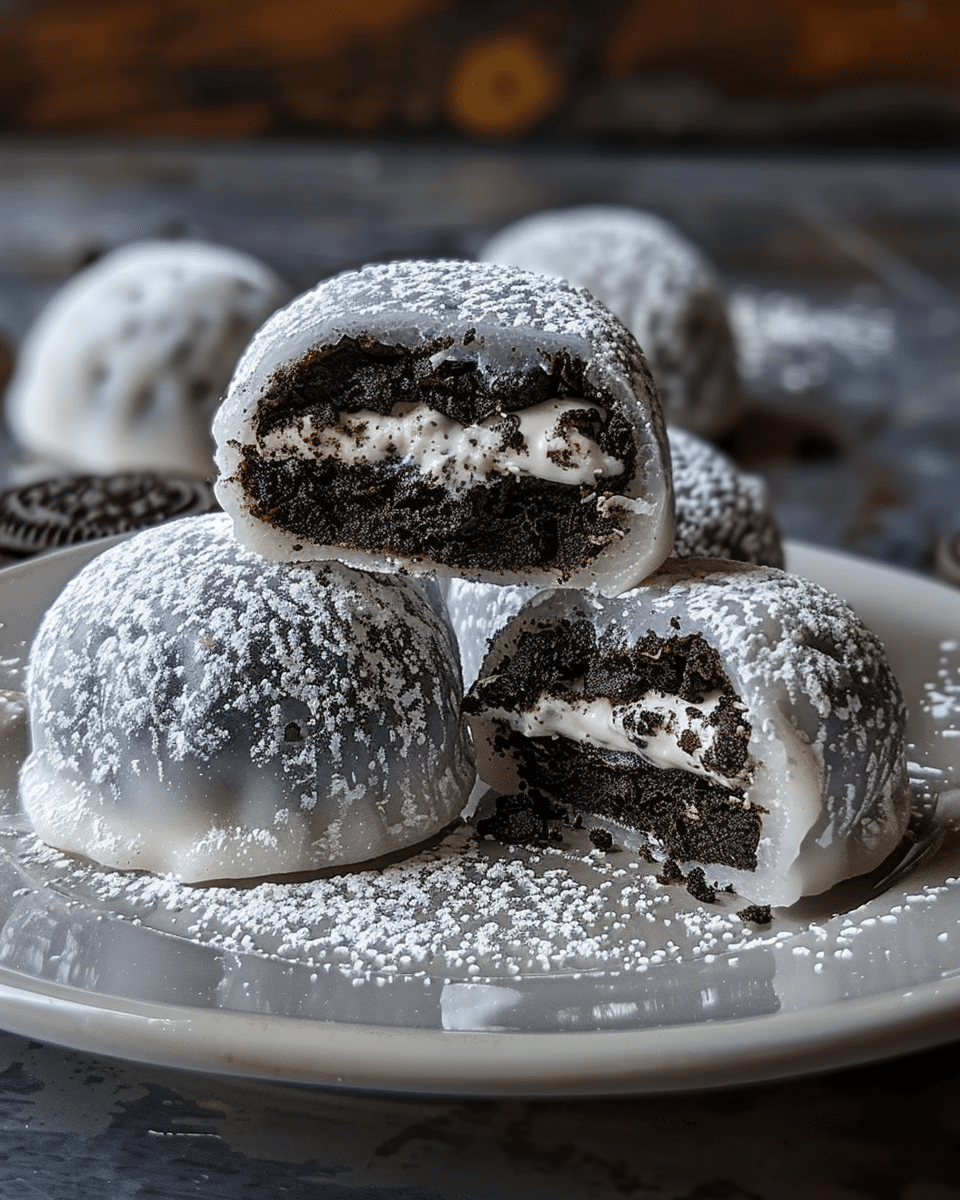 Oreo Mochi: A Chewy, Decadent Dessert