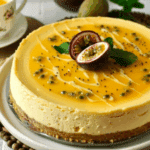 Passion Fruit & Mango Cheesecake