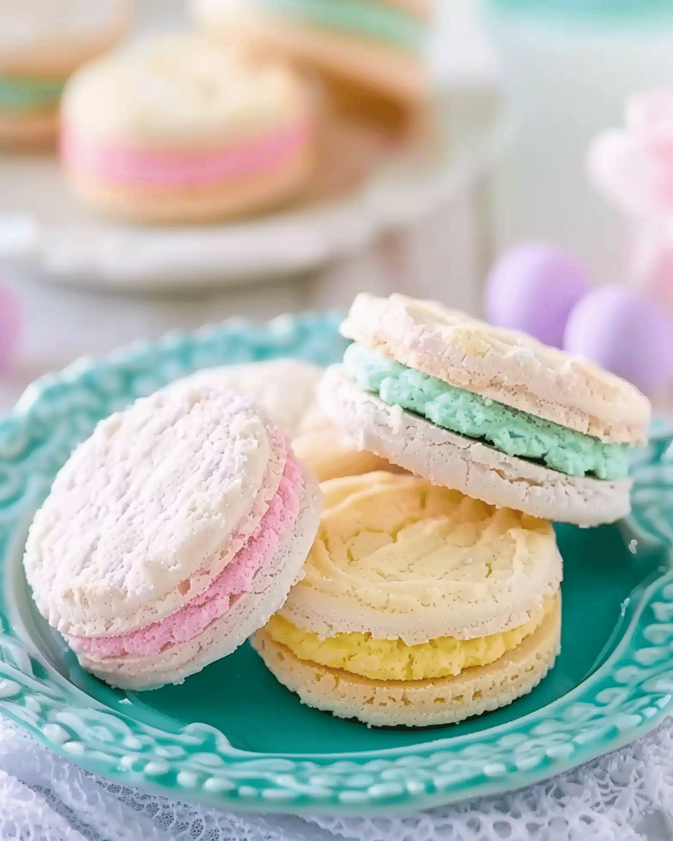 Pastel Sugar Cookie Sandwiches: Sweet Easter Joy in Every Bite
